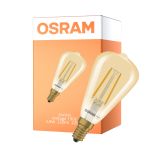 Osram Vintage 1906 LED Classic Edison E14 Rav 2.8W 250lm - 822 Ekstra Varm Hvit | Dimbar - Erstatter 25W