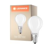 Ledvance Classic LED E14 Pære Matt 3.4W 470lm - 827 Ekstra Varm Hvit | Erstatter 40W