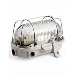 Interlight Bulkhead Bulley Hvit Bakelite max. 25W | 195x135mm - IP54 - Egnet for 1x E27