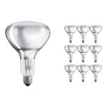 Fordelspakning 10x Philips R125 IR 375W E27 230-250V