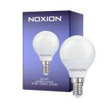 Noxion Lucent Lustre LED E14 Ball matt 4.5W 470lm - 827 ekstra varm hvit | erstatter 40W