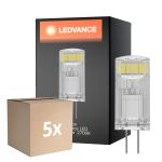 Fordelspakning 5x Ledvance Performance LED Capsule Klar G4 1.5W 200lm - 827 Ekstra Varm Hvit | Erstatter 20W