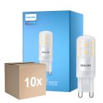 Fordelspakning 10x Philips CorePro LED Capsule G9 Matt 3.7W 470lm - 827 Ekstra Varm Hvit | Erstatter 40W
