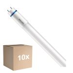 Fordelspakning 10x Philips Master LED Lysrør T8 (EM/Mains) High Output T8 11.3W 2100lm - 840 Kald Hvit | 120cm - Erstatter 36W