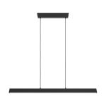 Eglo Pendel Lampe Simolaris-Z Aluminium Stål Svart 35W 4200lm - 827-865 Innstillbar Hvit + RGB | IP20 - Zigbee Dimbar