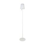 Eglo Gulvlampe Scordiano-L Solar Stål Hvit 2W 220lm - 830-840-865 CCT | IP44 - USB-C
