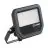 Ledvance LED Flomlys Aluminium Svart 17W 2400lm 100D - 840 Kald Hvit | IP66 - Symmetrisk