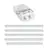 Fordelspakning 100x Wago 2273-202 Dåseklemme Compact | 2 Ståltråd Forbindelse - Push Ståltråd