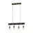 Eglo Pendel Lampe Townshend 4 Stål Brun | IP20 - Egnet for 4x E27 