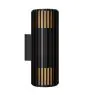 Nordlux Aludra Veggbelysning Seaside Svart Up & Down | Egnet for 2x E27
