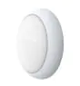 Noxion LED Vegg - Taklampe Pro V2 12/16/20W 2400lm - 830-840-865 CCT | 325mm - IP65 - Bevegelses- og Lyssensor + Sirkel Hvit