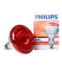 Philips BR125 IR 150W E27 230-250V rød