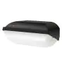  Philips LED Sikkerhet Coreline BWC110 Svart 9W 900lm - 830 Varm Hvit | 242x110mm - IP54 - Lyssensor