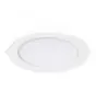 Noxion LED Downlight Slim V2.0 20W 2000lm 120D - 830 Varm Hvit | 225mm - Utskjæring 200mm - IP44 