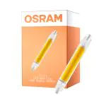 Osram LED Slim Line R7S LED R7S 118mm Klar 8W 806lm - 840 Kald Hvit | Erstatter 60W