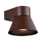 Nordlux Kyklop Cone Veggbelysning Aluminium Rusten | Egnet for GU10