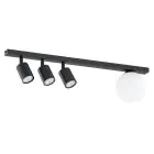 Emibig Taklampe Baster Stål Svart | Egnet for 3x GU10 - Max 8W, 1x E14 - Max 10W