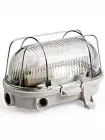 Interlight Bulkhead Bulley Hvit Bakelite max. 25W | 195x135mm - IP54 - Egnet for 1x E27