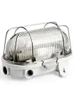 Interlight Bulkhead Bulley Hvit Bakelite max. 25W | 170x125mm - IP54 - Egnet for 1x E27